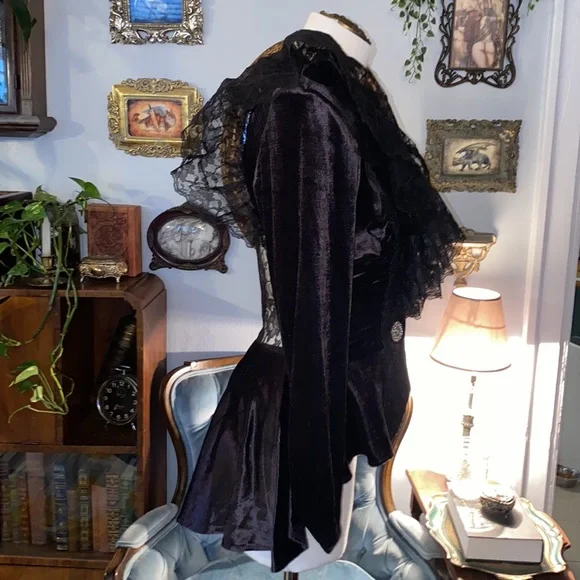 Velvet blazer - Picture 2 of 8